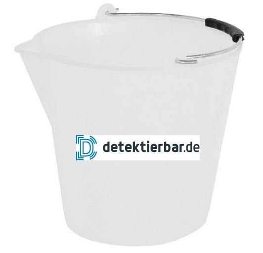 Bucket Plastic bucket white with spout food safe