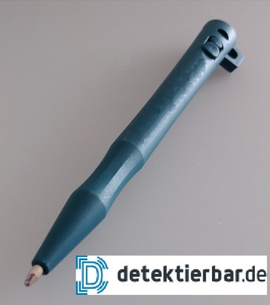 Spezial Kugelschreiber HD, detektierbar, einziehbar, mit Öse